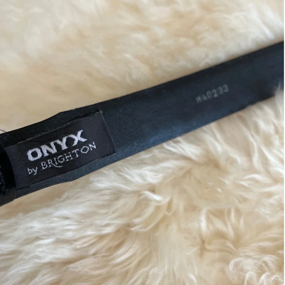 Vintage Onyx by Brighton Western Belt